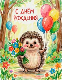 Конспект занятия по познавательному развитию с применением игровых технологий «Ежик идет на день рождения к медвежонку».