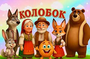 Конспект открытого занятия «Дикие животные по мотивам русской народной сказки «Колобок»
